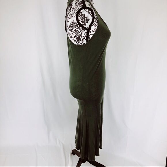 Vince Tank Fit & Flare Scoopneck Midi Dress - Picture 3 of 6
